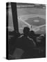 View from the Press Box at Comiskey Park During the 1959 World Series-null-Stretched Canvas