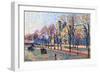 View from the Quay Montebello, C.1897-Maximilien Luce-Framed Giclee Print