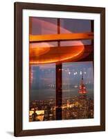 View From The Rainbow Room, New York City-Jon Arnold-Framed Art Print