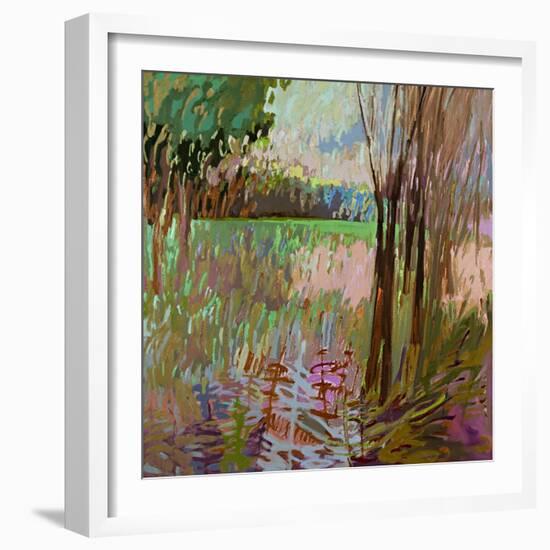 View from the Roadside-Jane Schmidt-Framed Art Print