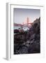 View From The Rocks II, Golden Gate Bridge, San Francisco-Vincent James-Framed Photographic Print