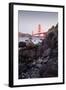 View From The Rocks II, Golden Gate Bridge, San Francisco-Vincent James-Framed Photographic Print