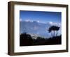 View from the San Pedro Volcano of San Pedro and Lago Atitlan (Lake Atitlan), Guatemala-Aaron McCoy-Framed Photographic Print