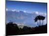 View from the San Pedro Volcano of San Pedro and Lago Atitlan (Lake Atitlan), Guatemala-Aaron McCoy-Mounted Photographic Print