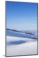 view from the Schauinsland towards Rhine plain, Black Forest, Baden-Wurttemberg, Germany-Markus Lange-Mounted Photographic Print