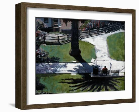 View from the Shangri La Hotel, 2006-Peter Wilson-Framed Giclee Print