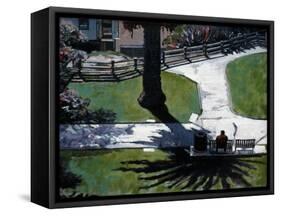 View from the Shangri La Hotel, 2006-Peter Wilson-Framed Stretched Canvas