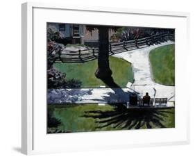 View from the Shangri La Hotel, 2006-Peter Wilson-Framed Giclee Print