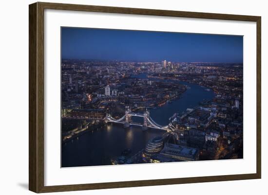 View from the Shard, London, England, United Kingdom, Europe-Ben Pipe-Framed Photographic Print