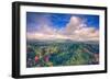 View from the Sleeping Giant, Kauai Hawaii-Vincent James-Framed Photographic Print