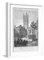 View from the South of Church of St Michael, Cornhill, City of London, 1816-Thomas Higham-Framed Giclee Print