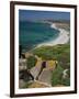 View From the Spanish Tower, Tharros, Sardinia, Italy-Walter Bibikow-Framed Photographic Print