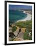 View From the Spanish Tower, Tharros, Sardinia, Italy-Walter Bibikow-Framed Photographic Print