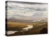 View from The Storr towards the Loch Leathan, Isle of Skye, Inner Hebrides, Scotland, United Kingdo-Karol Kozlowski-Stretched Canvas
