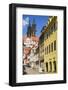 View from the Street 'Burgberg' in the Old Town of Mei§en to the Cathedral-Uwe Steffens-Framed Photographic Print