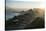 View from the Sugarloaf and the Famous Cable Car at Sunset, Rio De Janeiro, Brazil, South America-Michael Runkel-Stretched Canvas