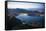 View from the Sugarloaf at Sunset, Rio De Janeiro, Brazil, South America-Michael Runkel-Framed Stretched Canvas