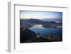 View from the Sugarloaf at Sunset, Rio De Janeiro, Brazil, South America-Michael Runkel-Framed Photographic Print