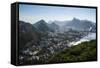 View from the Sugarloaf over Rio De Janeiro, Brazil, South America-Michael Runkel-Framed Stretched Canvas