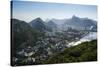 View from the Sugarloaf over Rio De Janeiro, Brazil, South America-Michael Runkel-Stretched Canvas