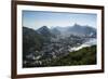 View from the Sugarloaf over Rio De Janeiro, Brazil, South America-Michael Runkel-Framed Photographic Print