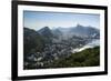 View from the Sugarloaf over Rio De Janeiro, Brazil, South America-Michael Runkel-Framed Photographic Print