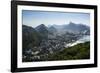 View from the Sugarloaf over Rio De Janeiro, Brazil, South America-Michael Runkel-Framed Photographic Print