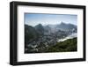 View from the Sugarloaf over Rio De Janeiro, Brazil, South America-Michael Runkel-Framed Photographic Print