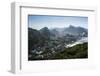 View from the Sugarloaf over Rio De Janeiro, Brazil, South America-Michael Runkel-Framed Photographic Print