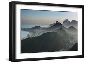 View from the Sugarloaf, Rio De Janeiro, Brazil, South America-Michael Runkel-Framed Photographic Print