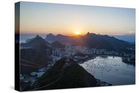 View from the Sugarloaf, Rio De Janeiro, Brazil, South America-Michael Runkel-Stretched Canvas