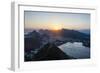 View from the Sugarloaf, Rio De Janeiro, Brazil, South America-Michael Runkel-Framed Photographic Print