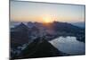 View from the Sugarloaf, Rio De Janeiro, Brazil, South America-Michael Runkel-Mounted Photographic Print