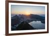 View from the Sugarloaf, Rio De Janeiro, Brazil, South America-Michael Runkel-Framed Photographic Print