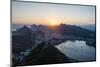 View from the Sugarloaf, Rio De Janeiro, Brazil, South America-Michael Runkel-Mounted Photographic Print