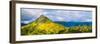 View from the summit of Mt. Verstovia, Sitka, Alaska, USA-Mark A Johnson-Framed Photographic Print