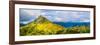 View from the summit of Mt. Verstovia, Sitka, Alaska, USA-Mark A Johnson-Framed Photographic Print