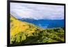 View from the summit of Mt. Verstovia, Sitka, Alaska, USA-Mark A Johnson-Framed Photographic Print