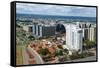 View from the Television Tower over Brasilia, Brazil, South America-Michael Runkel-Framed Stretched Canvas