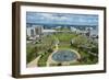 View from the Television Tower over Brasilia, Brazil, South America-Michael Runkel-Framed Photographic Print