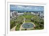 View from the Television Tower over Brasilia, Brazil, South America-Michael Runkel-Framed Photographic Print