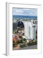 View from the Television Tower over Brasilia, Brazil, South America-Michael Runkel-Framed Photographic Print