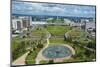 View from the Television Tower over Brasilia, Brazil, South America-Michael Runkel-Mounted Premium Photographic Print