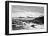 View from the Tellat Pass, Tunisia, C1890-Eugene-Alexis Giradet-Framed Giclee Print