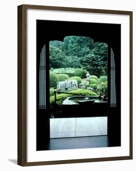 View from the Temple Window, Kiyomizudera, Kyoto, Japan-null-Framed Photographic Print