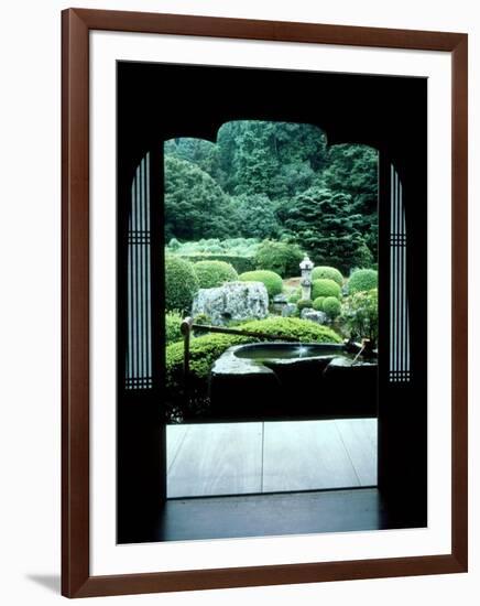 View from the Temple Window, Kiyomizudera, Kyoto, Japan-null-Framed Photographic Print