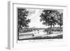 View from the Terrace at Oatland, 18th Century-Francois Vivares-Framed Giclee Print