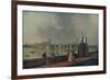 'View from the Terrace of Old Somerset House', c1770-Paul Sandby-Framed Giclee Print