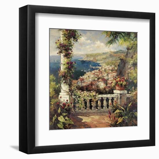 View From The Terrace-Peter Bell-Framed Art Print