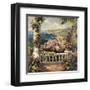 View From The Terrace-Peter Bell-Framed Art Print